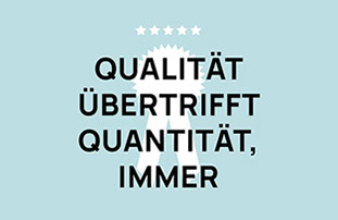 Qualität vs. Quantität - Webagentur Gravik